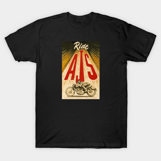 AJS Motorcycles 5 T-Shirt by Midcenturydave